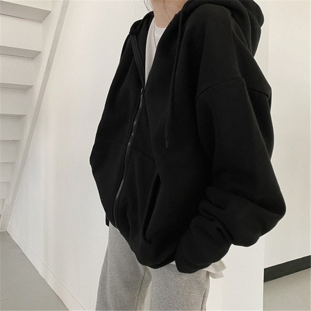 Y2K Zip Up Hoodie