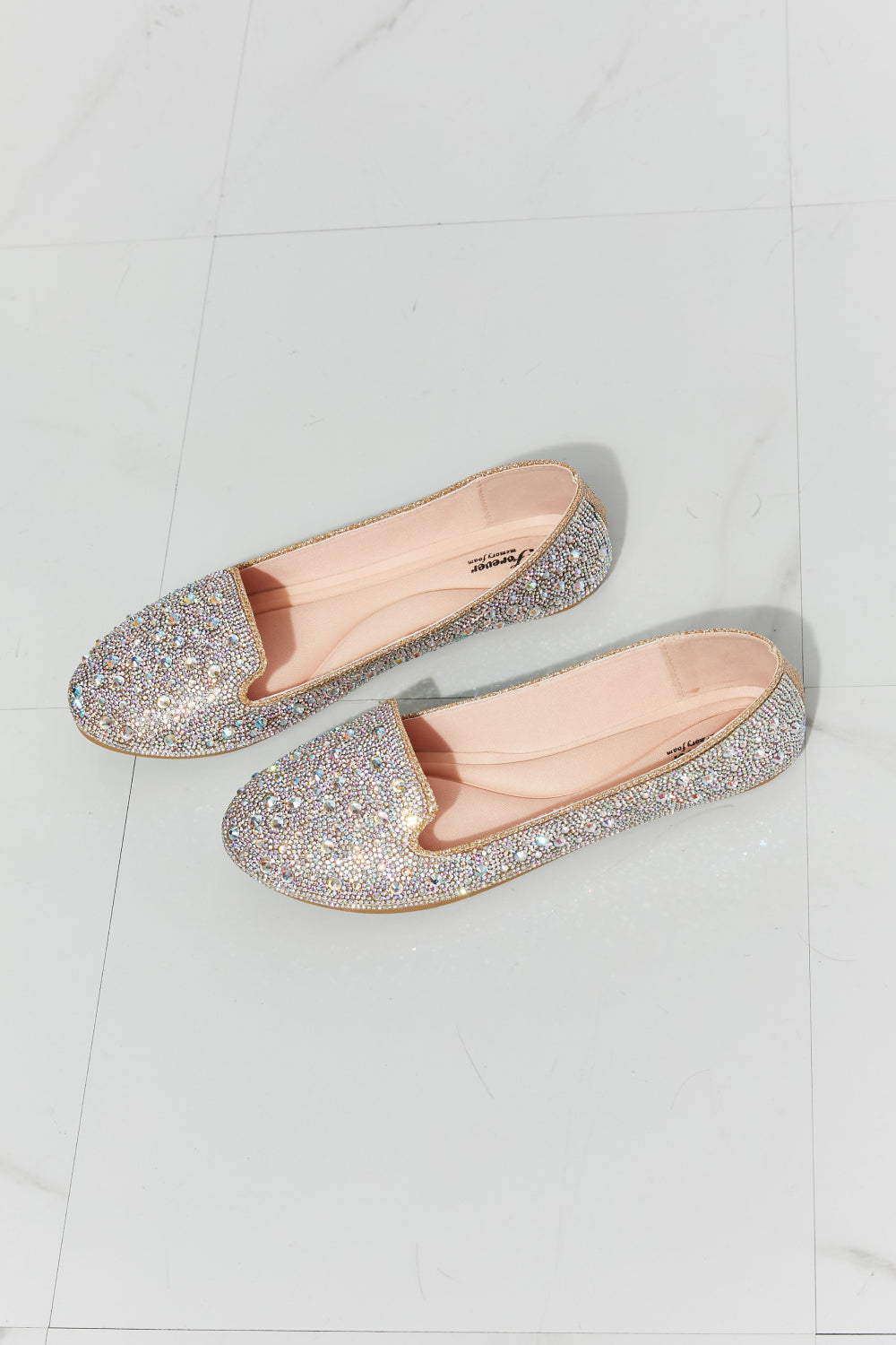 Forever Shine On Rhinestone Flat