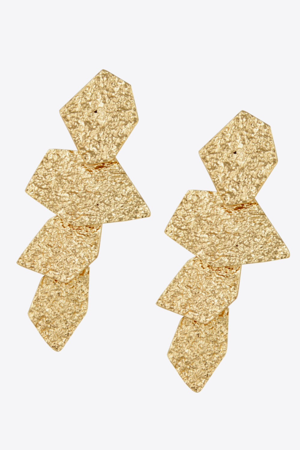 18K Gold-Plated Abstract Earrings