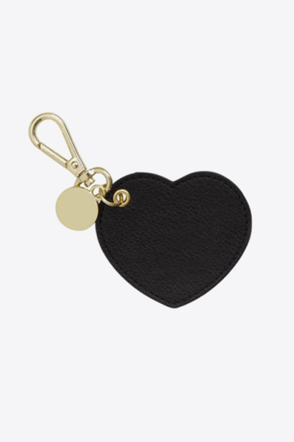 Assorted 4-Pack Heart Leather Keychain