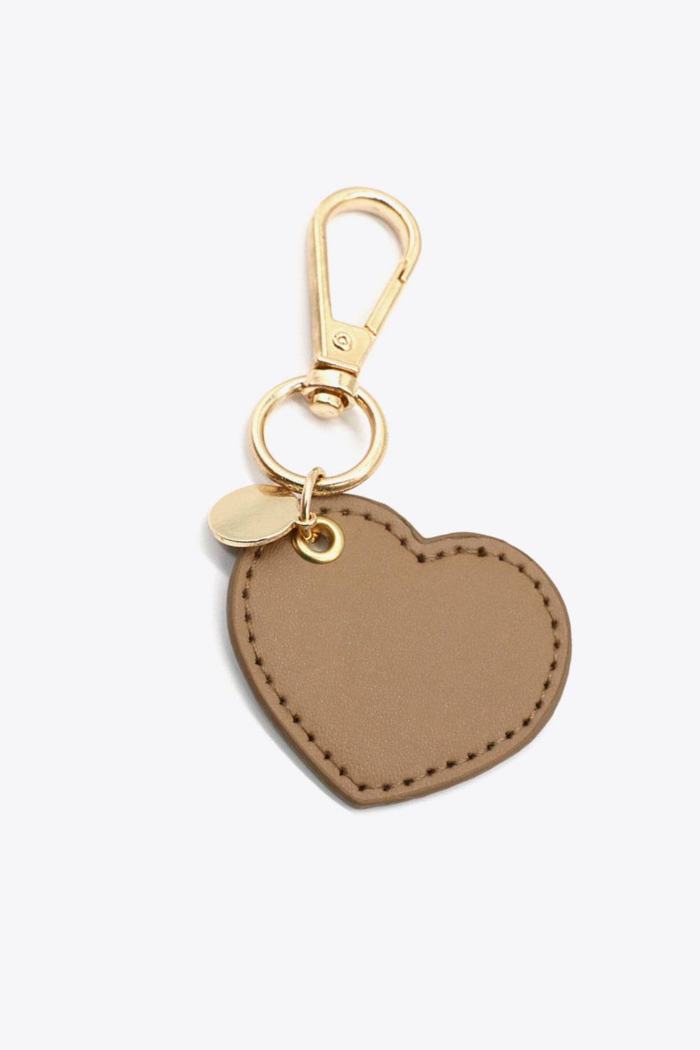 Assorted 4-Pack Heart Leather Keychain